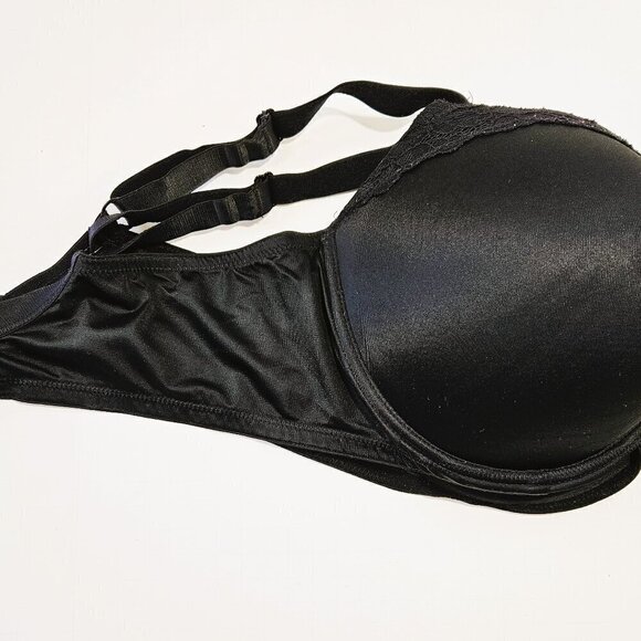 Secret Treasures Black Full Coverage Bra, Underwire Size 42DD - Picture 4 of 6